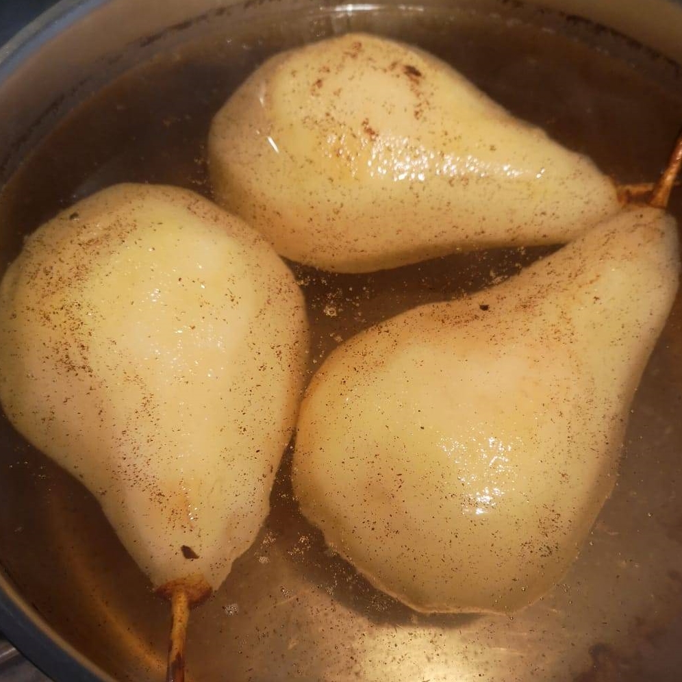 poires pochées