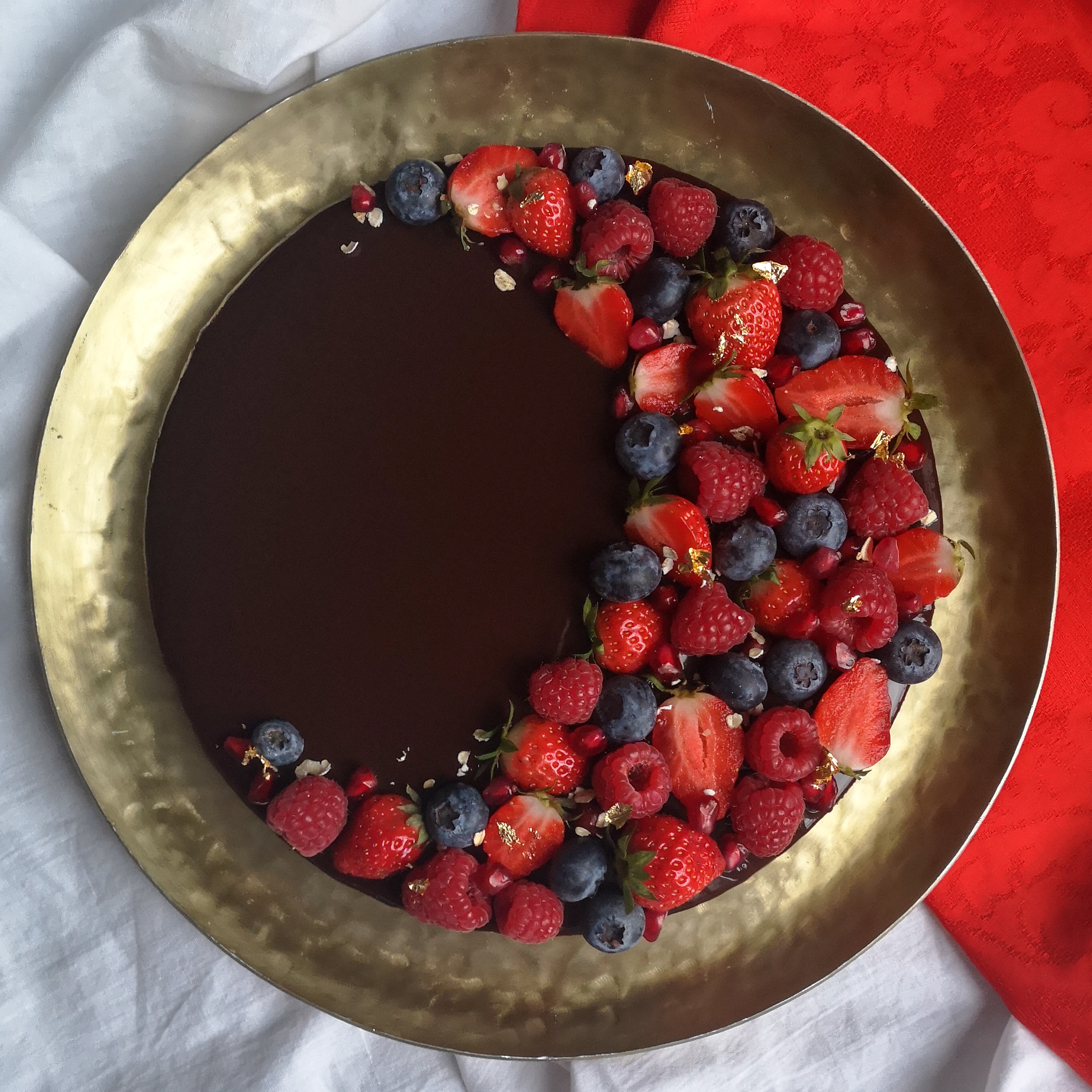 tarte chocolat fruits rouges 2