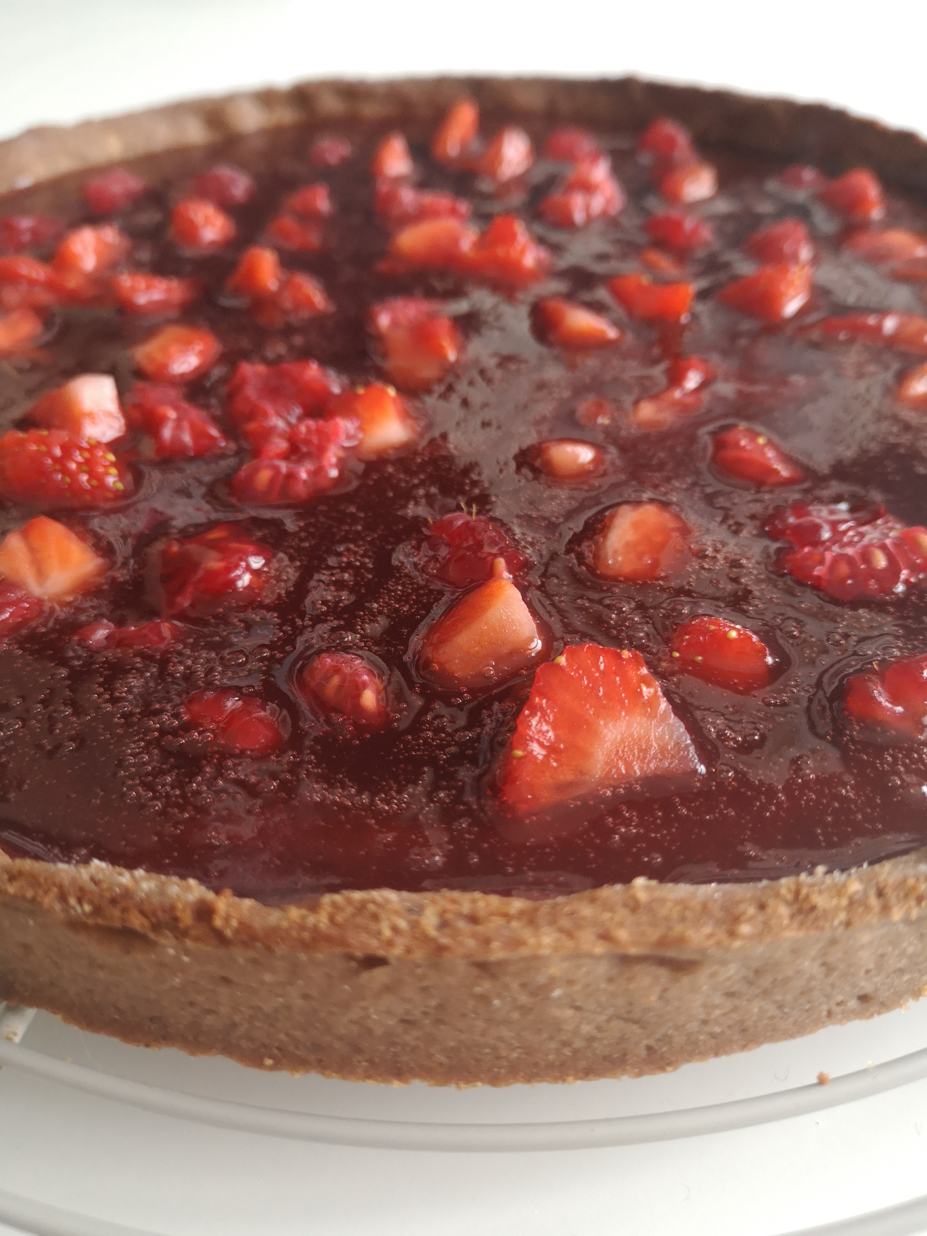 tarte chocolat fruits rouges 4