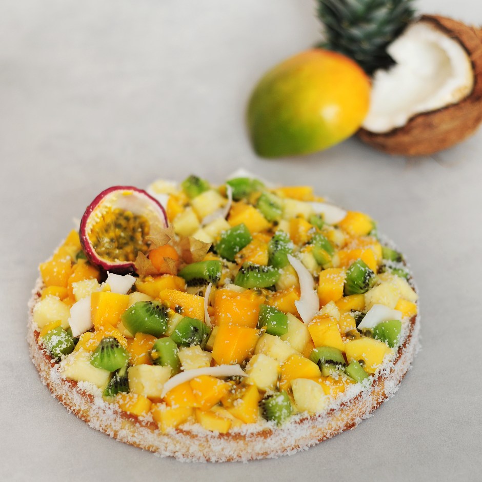 tarte aux fruits exotiques