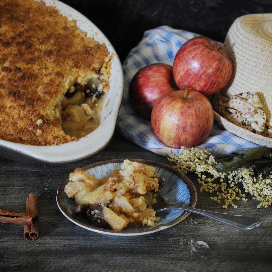 crumble aux pommes